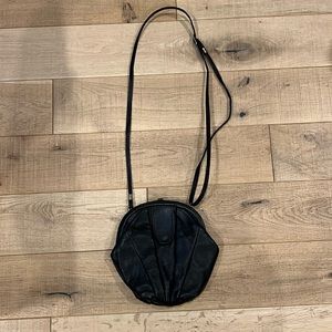 Vintage leather crossbody